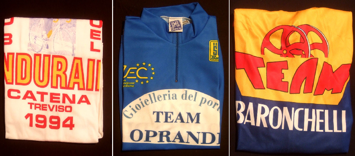 maglie donate al Santuario della Madonna del Ghisallo
